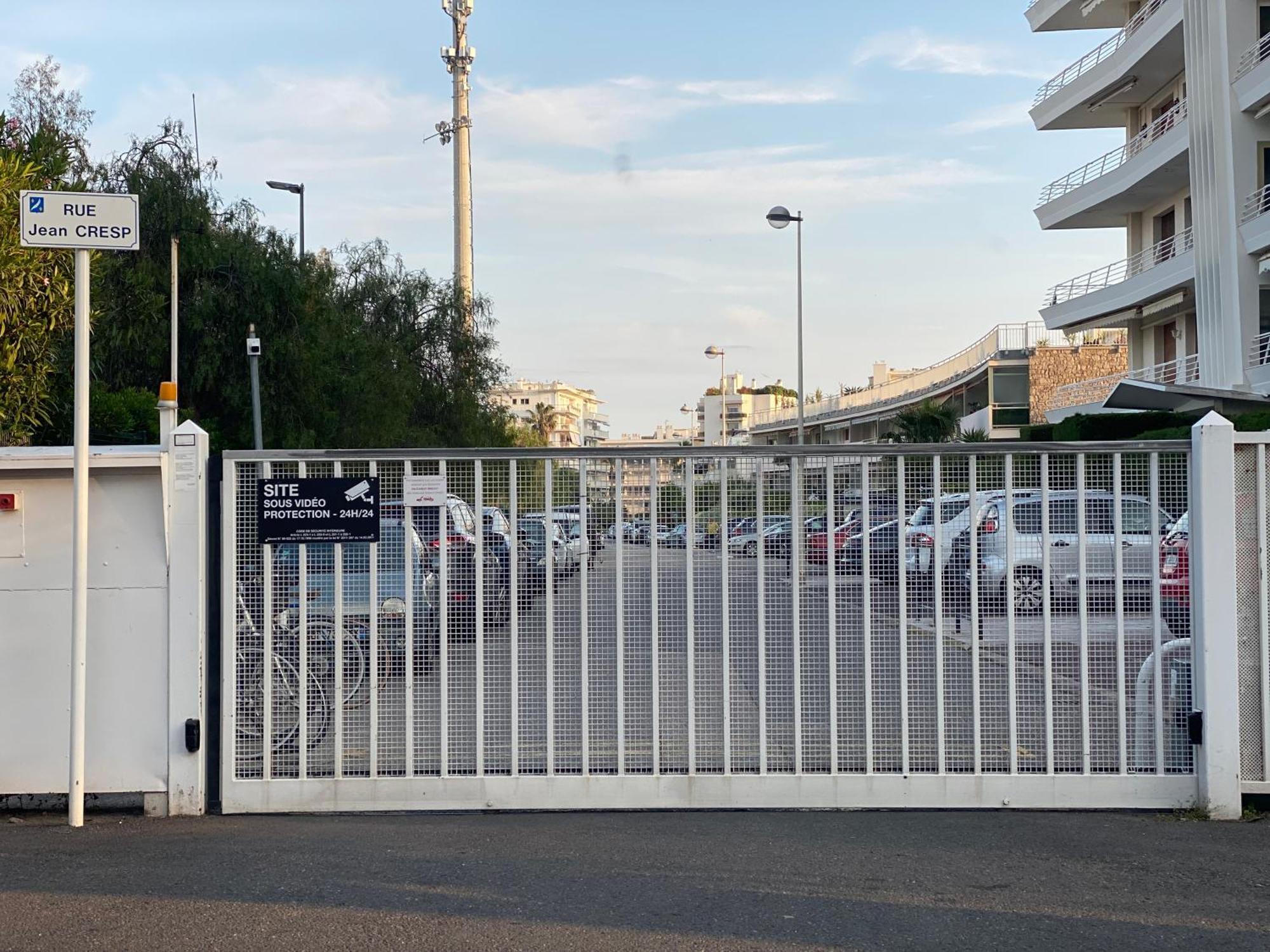 Cannes Croisette &Palm Beach,Parking Eksteriør billede